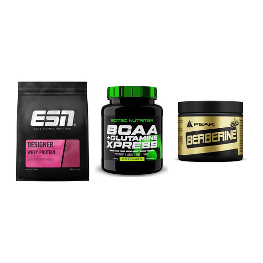 Definitionsphase-Set: ESN Designer + Scitec BCAA + Peak Berberine – alle enthaltenen Artikel