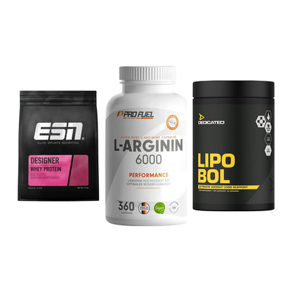 Definitionsphase-Set: ESN Designer + ProFuel L-Argi + Dedicated – alle enthaltenen Artikel