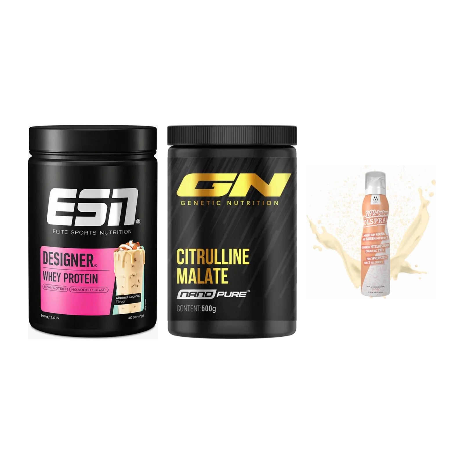 Definitionsphase-Set: ESN Designer + GN Citrulline + More Nutrition – alle enthaltenen Artikel