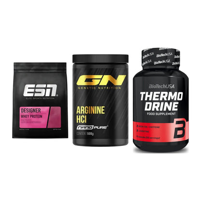 Definitionsphase-Set: ESN Designer + GN Arginine + BioTech Thermo – alle enthaltenen Artikel