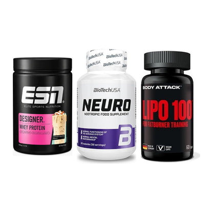 Definitionsphase-Set: ESN Designer + BioTech Neuro + Body Attack – alle enthaltenen Artikel