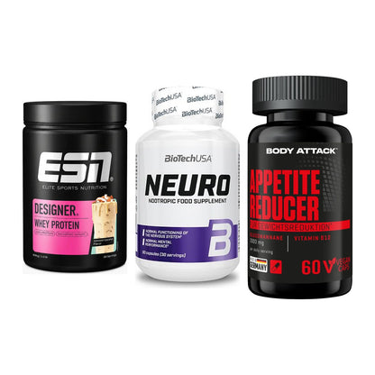 Definitionsphase-Set: ESN Designer + BioTech Neuro + Body Attack – alle enthaltenen Artikel