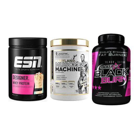 Definitionsphase-Set: ESN Designer + Kevin Levrone + Stacker2 Black – alle enthaltenen Artikel