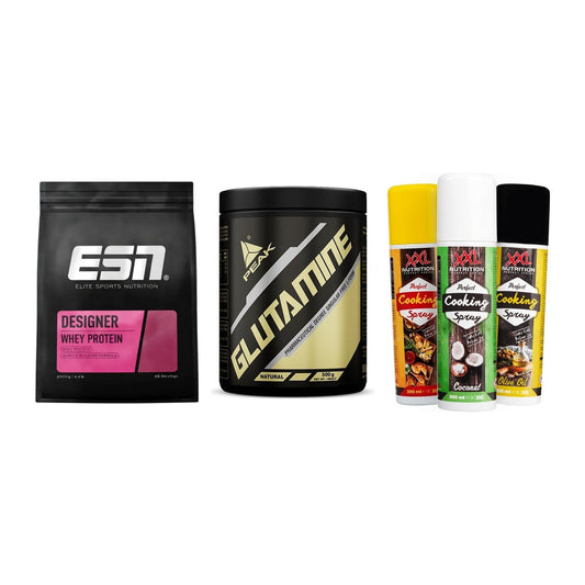 Definitionsphase-Set: ESN Designer + Peak Glutamin + XXL Nutrition – alle enthaltenen Artikel