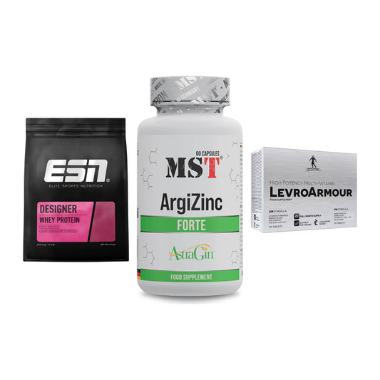 Definitionsphase-Set: ESN Designer + MST ArgiZinc + Kevin Levrone – alle enthaltenen Artikel