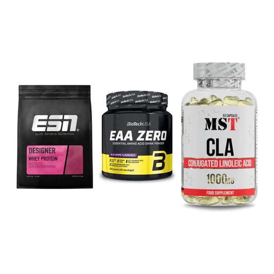Definitionsphase-Set: ESN Designer + BioTech EAA + MST CLA 1000mg – alle enthaltenen Artikel