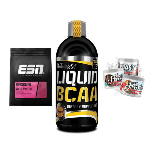 Definitionsphase-Set: ESN Designer + BioTech Liquid + Sinob Flasty – alle enthaltenen Artikel