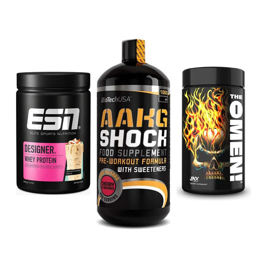 Definitionsphase-Set: ESN Designer + BioTech AAKG + JNX Sports – alle enthaltenen Artikel