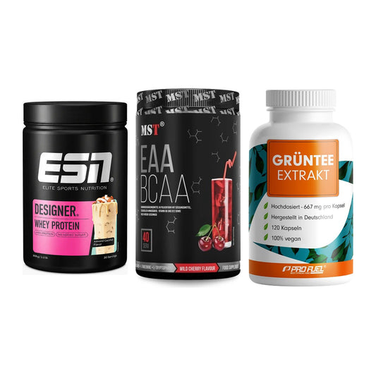 Definitionsphase-Set: ESN Designer + MST EAA & BCAA + ProFuel Grünte – alle enthaltenen Artikel