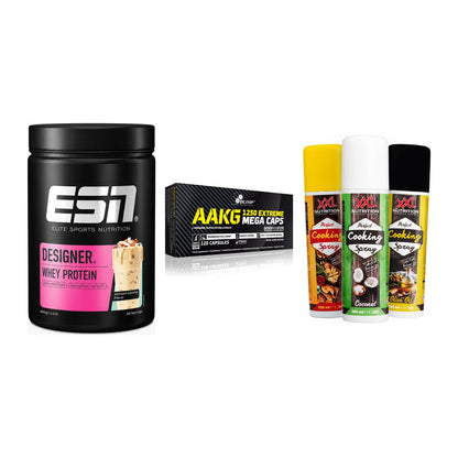 Definitionsphase-Set: ESN Designer + Olimp AAKG + XXL Nutrition – alle enthaltenen Artikel