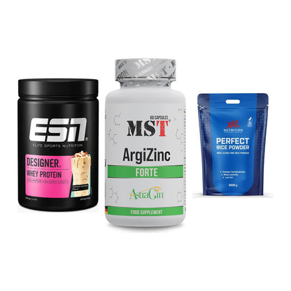Definitionsphase-Set: ESN Designer + MST ArgiZinc + XXL Nutrition – alle enthaltenen Artikel