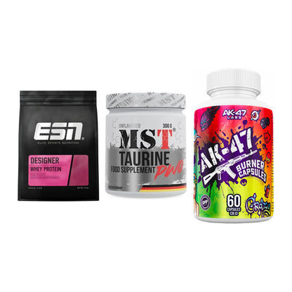 Definitionsphase-Set: ESN Designer + MST Taurine + AK47 Labs – alle enthaltenen Artikel