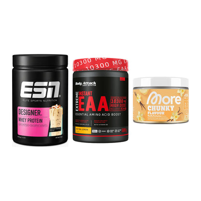 Definitionsphase-Set: ESN Designer + Body Attack + More Nutrition – alle enthaltenen Artikel
