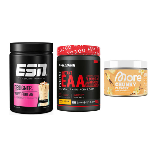 Definitionsphase-Set: ESN Designer + Body Attack + More Nutrition – alle enthaltenen Artikel