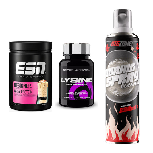 Definitionsphase-Set: ESN Designer + Scitec Lysine + Big Zone – alle enthaltenen Artikel