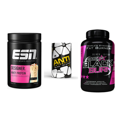 Definitionsphase-Set: ESN Designer + FA Nutrition + Stacker2 Black – alle enthaltenen Artikel