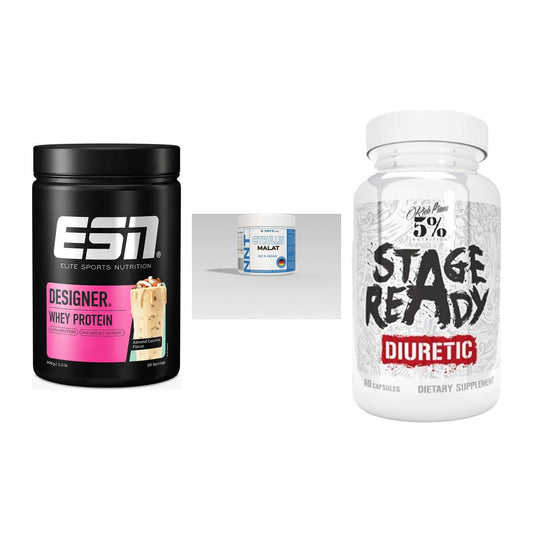 Definitionsphase-Set: ESN Designer + NNT Citrullin + 5% Nutrition – alle enthaltenen Artikel