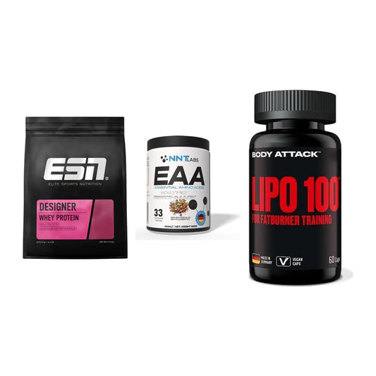 Definitionsphase-Set: ESN Designer + NNT EAA + Body Attack – alle enthaltenen Artikel