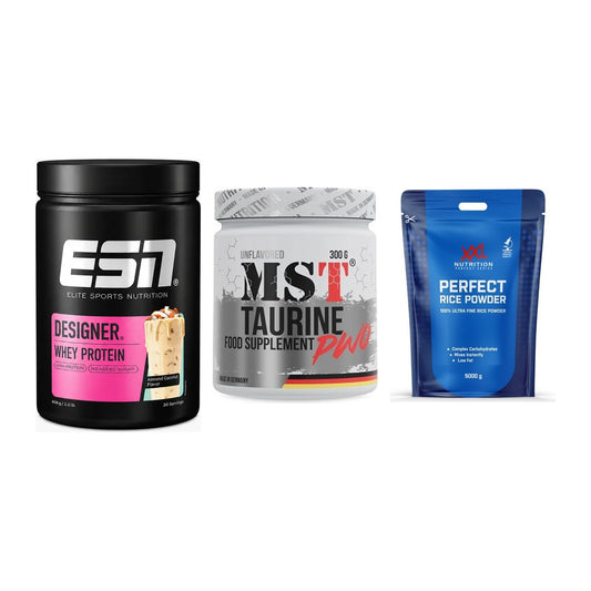 Definitionsphase-Set: ESN Designer + MST Taurine + XXL Nutrition – alle enthaltenen Artikel