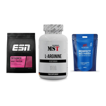 Definitionsphase-Set: ESN Designer + MST L-Arginine + XXL Nutrition – alle enthaltenen Artikel