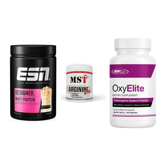 Definitionsphase-Set: ESN Designer + MST Arginine + USP Labs – alle enthaltenen Artikel