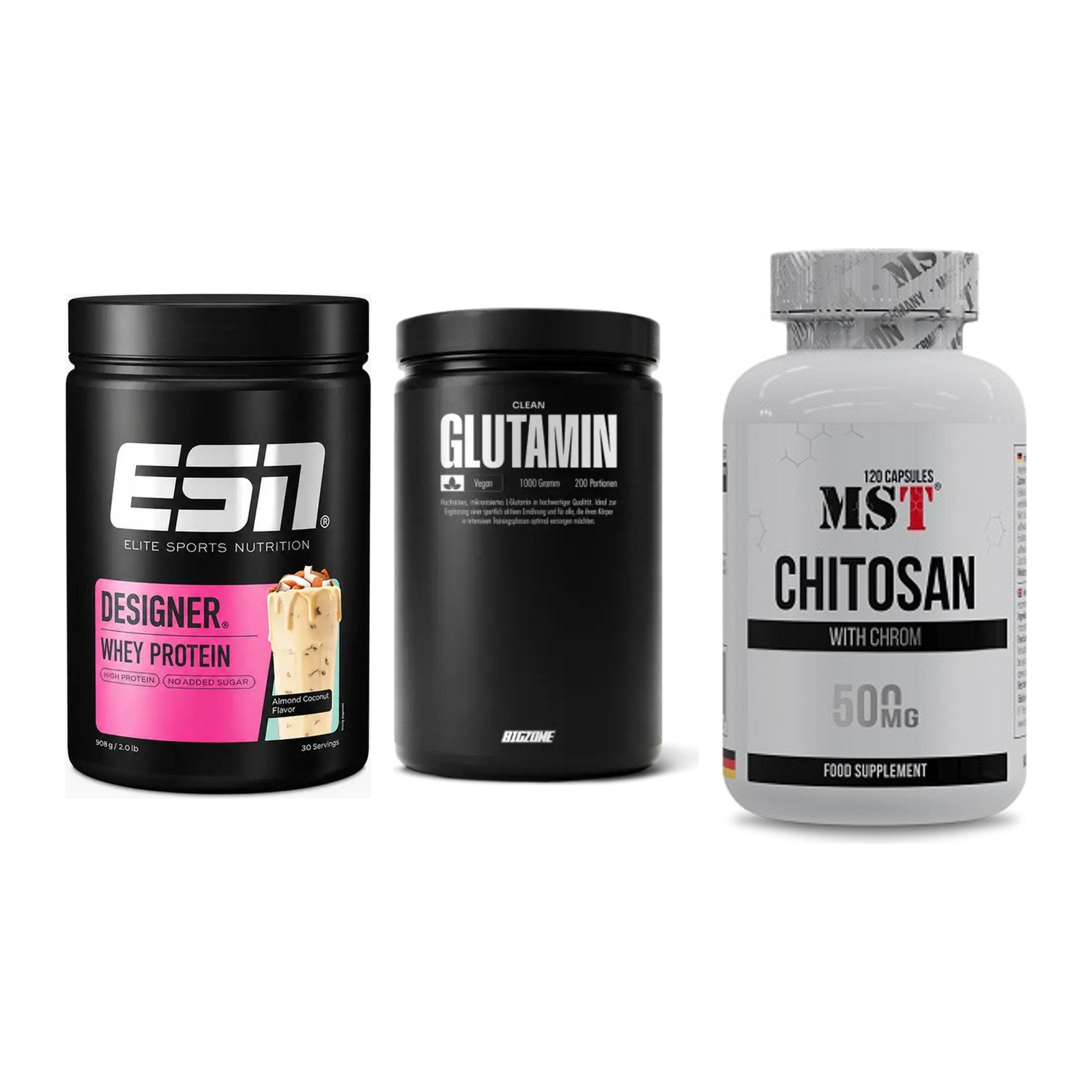 Definitionsphase-Set: ESN Designer + Big Zone + MST Chitosan – alle enthaltenen Artikel