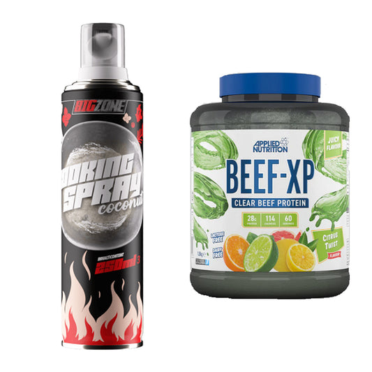 Diät-Duo: Big Zone Coconut Cooking + Applied Nutrition Clear Beef – alle enthaltenen Artikel