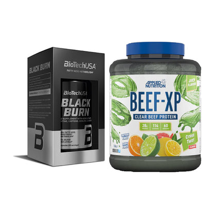 Diät-Duo: BioTech Black Burn + Applied Nutrition Clear Beef XP – alle enthaltenen Artikel