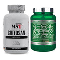 Diät-Duo: MST Chitosan + Chrom + Scitec Whey Isolate – alle enthaltenen Artikel