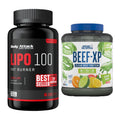 Diät-Duo: Body Attack Lipo 100 (120 + Applied Nutrition Clear Beef – alle enthaltenen Artikel