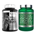Diät-Duo: Kevin Levrone Lipo Burn + Scitec Whey Isolate – alle enthaltenen Artikel