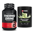 Diät-Duo: BioTech Thermo Drine + MaxiNutrition MaxClear 100% Clear – alle enthaltenen Artikel