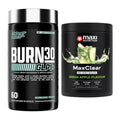 Diät-Duo: Nutrex Burn 30 GLP1+ Control + MaxiNutrition MaxClear 100% – alle enthaltenen Artikel
