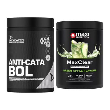 Diät-Duo: Dedicated Anti-Cata-Bol + MaxiNutrition MaxClear 100% Clear – alle enthaltenen Artikel