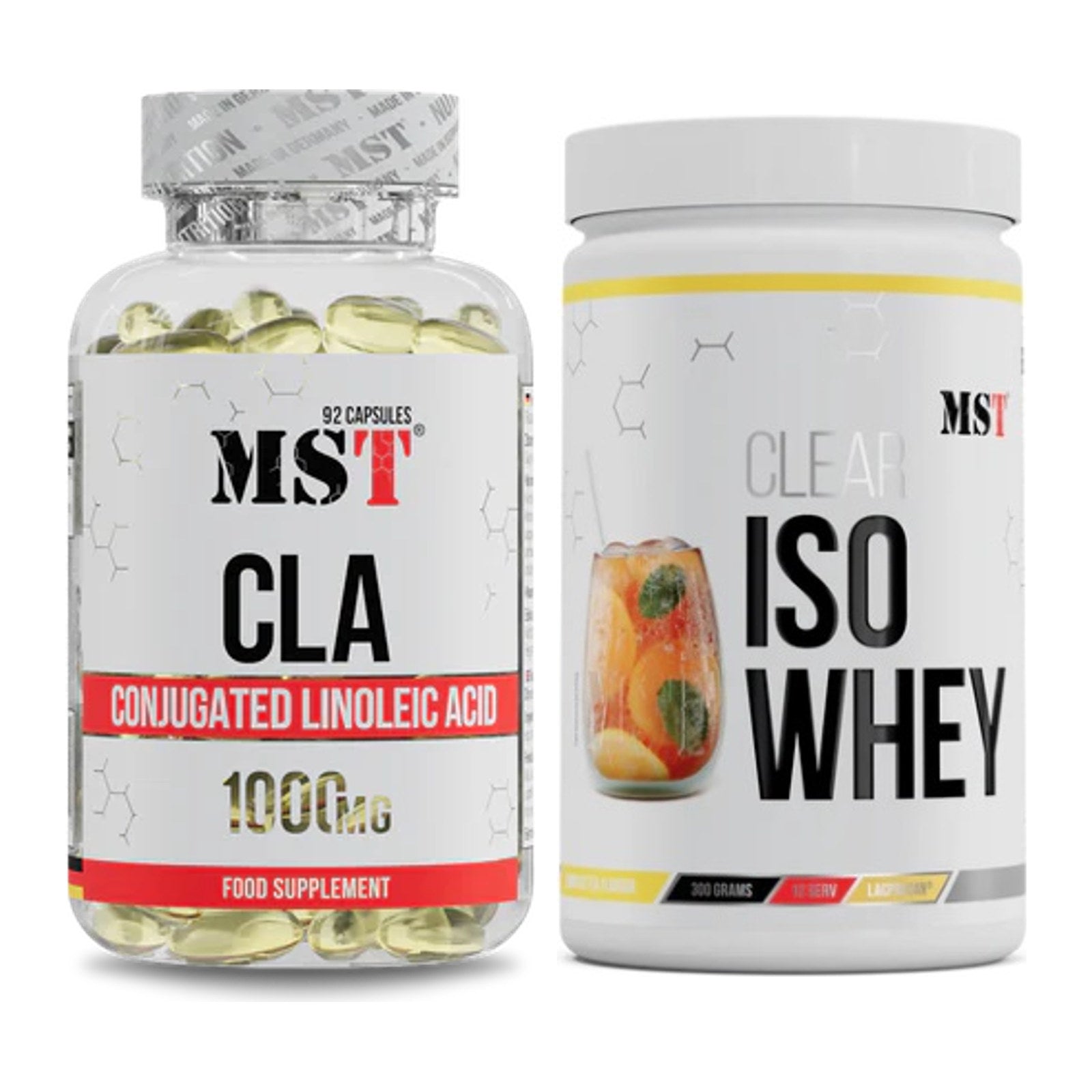 Diät-Duo: MST CLA 1000mg + MST Iso Clear – alle enthaltenen Artikel