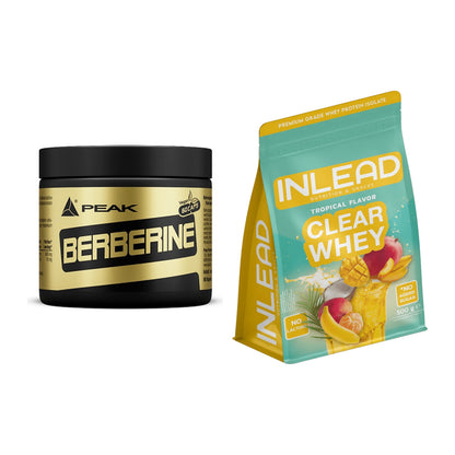 Diät-Duo: Peak Berberine + INLEAD Clear Whey Isolate – alle enthaltenen Artikel