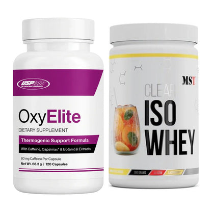 Diät-Duo: USP Labs OxyElite Pro + MST Iso Clear – alle enthaltenen Artikel
