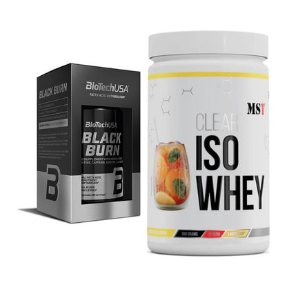 Diät-Duo: BioTech Black Burn + MST Iso Clear – alle enthaltenen Artikel