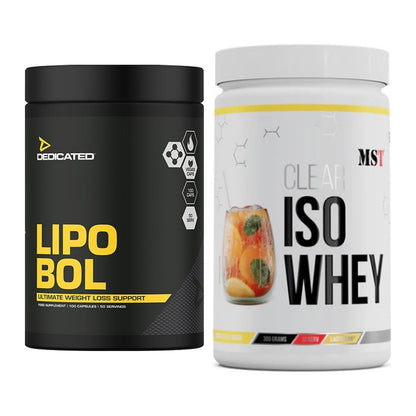 Diät-Duo: Dedicated Lipo-Bol + MST Iso Clear – alle enthaltenen Artikel