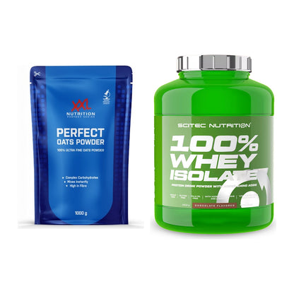 Diät-Duo: XXL Nutrition Perfect Oats Powder + Scitec Whey Isolate – alle enthaltenen Artikel
