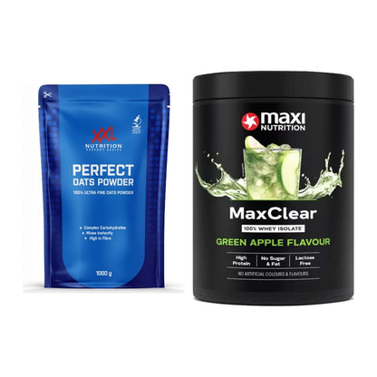 Diät-Duo: XXL Nutrition Perfect Oats + MaxiNutrition MaxClear 100% – alle enthaltenen Artikel