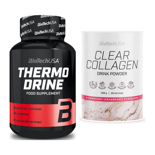 Diät-Duo: BioTech Thermo Drine + BioTech Clear Collagen – alle enthaltenen Artikel