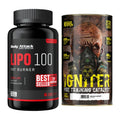 Diät-Duo: Body Attack Lipo 100 (120 + Nuclear Nutrition IGNITER – alle enthaltenen Artikel