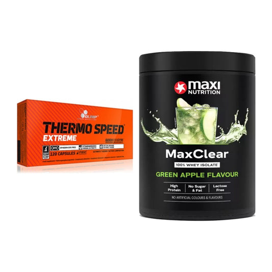 Diät-Duo: Olimp Thermo Speed Extreme + MaxiNutrition MaxClear 100% – alle enthaltenen Artikel
