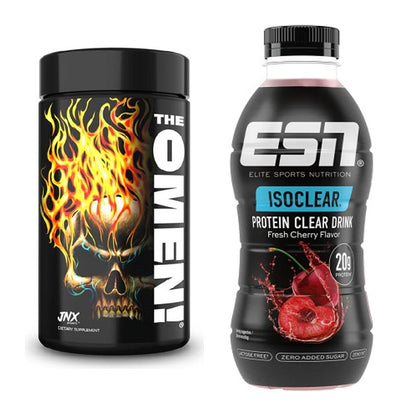 Diät-Duo: JNX Sports The Omen! 100 Kaps. + ESN Isoclear RTD – alle enthaltenen Artikel