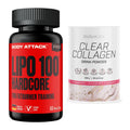 Diät-Duo: Body Attack LIPO 100-HARDCORE + BioTech Clear Collagen – alle enthaltenen Artikel