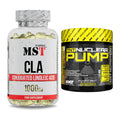 Diät-Duo: MST CLA 1000mg + NXT Nutrition TNT Nuclear Pump – alle enthaltenen Artikel