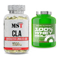 Diät-Duo: MST CLA 1000mg + Scitec Whey Isolate – alle enthaltenen Artikel
