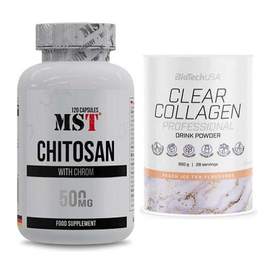 Diät-Duo: MST Chitosan + Chrom + BioTech Clear Collagen – alle enthaltenen Artikel