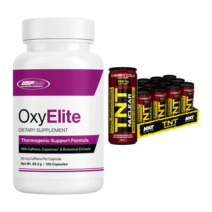 Diät-Duo: USP Labs OxyElite Pro + NXT Nutrition TNT NUCLEAR – alle enthaltenen Artikel